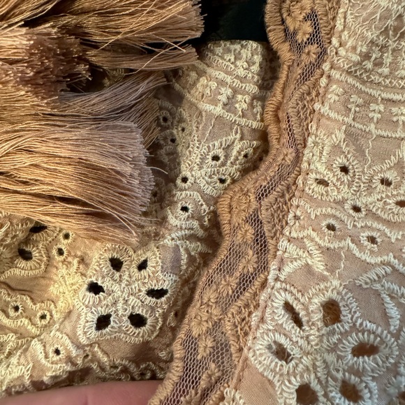 Free People tie front cami top - Picture 8 of 9